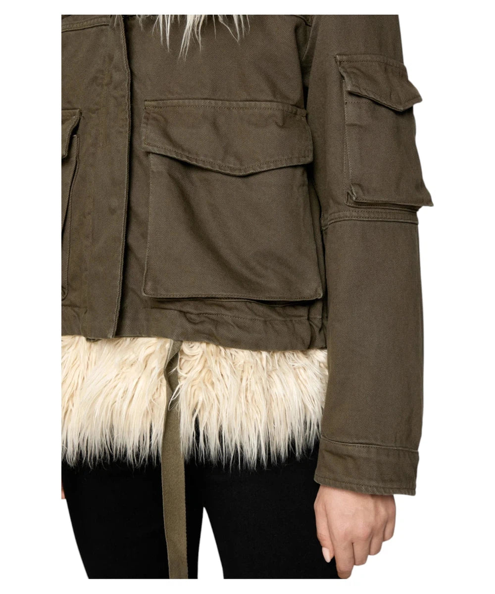 Parka Dondup Loose in Bull Fisso-Giacche-Dondup-Vittorio Citro Boutique