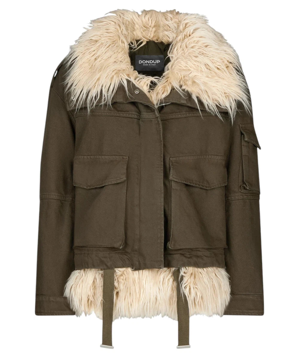 Parka Dondup Loose in Bull Fisso-Giacche-Dondup-Vittorio Citro Boutique