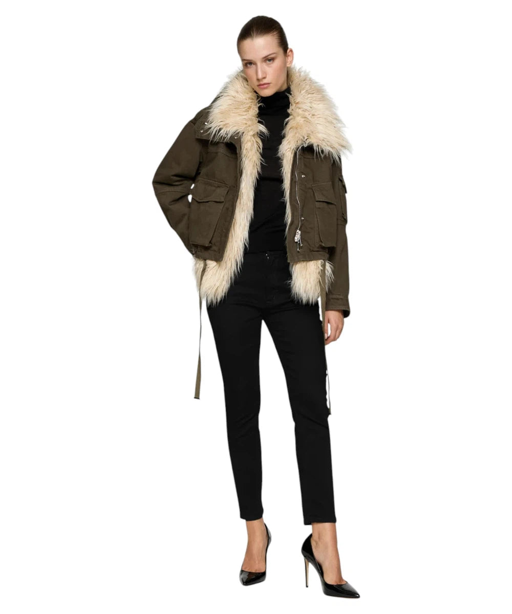 Parka Dondup Loose in Bull Fisso-Giacche-Dondup-Vittorio Citro Boutique