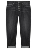 Jeans Koons loose in denim fisso-Dondup-Jeans-Vittorio Citro Boutique