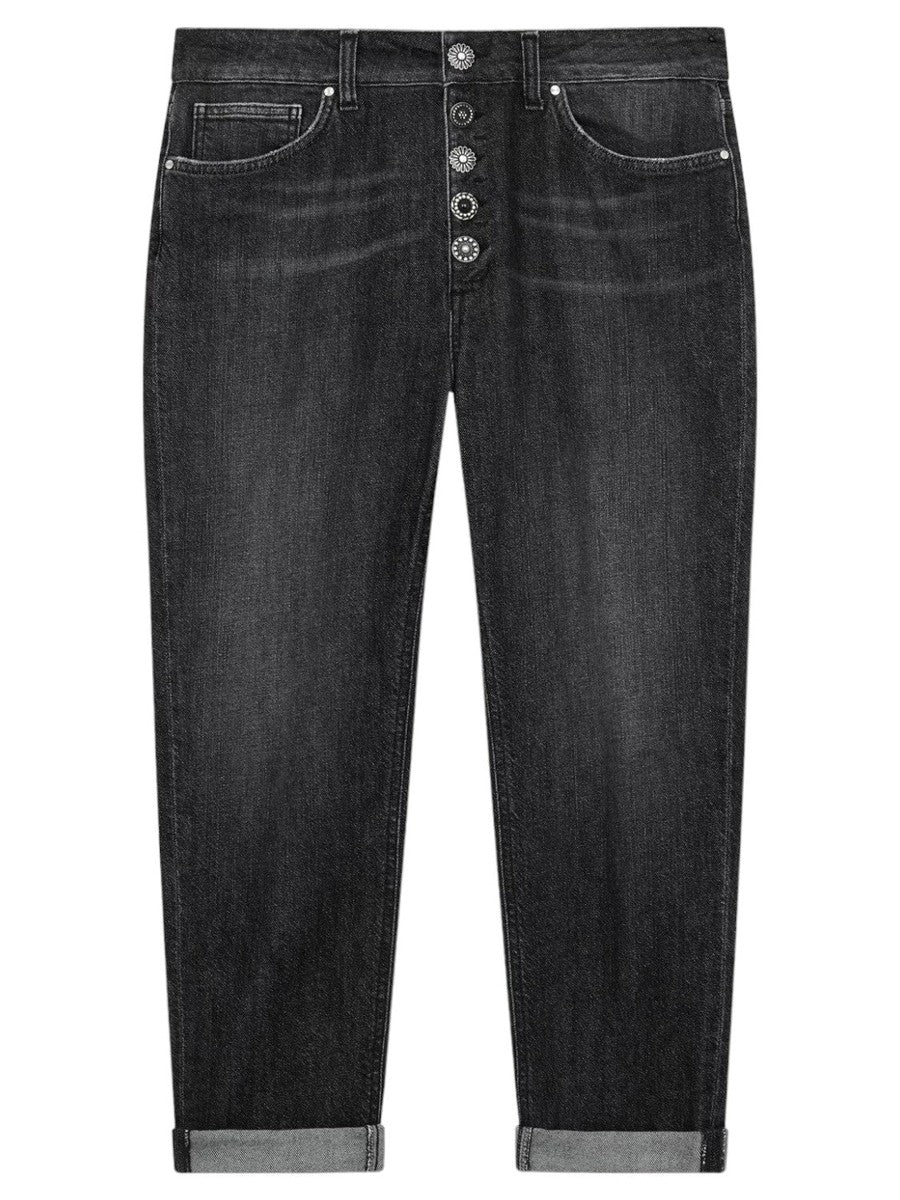Jeans Koons loose in denim fisso-Dondup-Jeans-Vittorio Citro Boutique