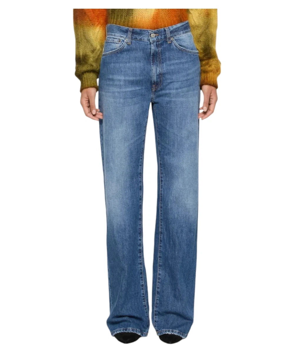 Shop Dondup's Mabel Wide Leg Jeans – Comfort and Eco