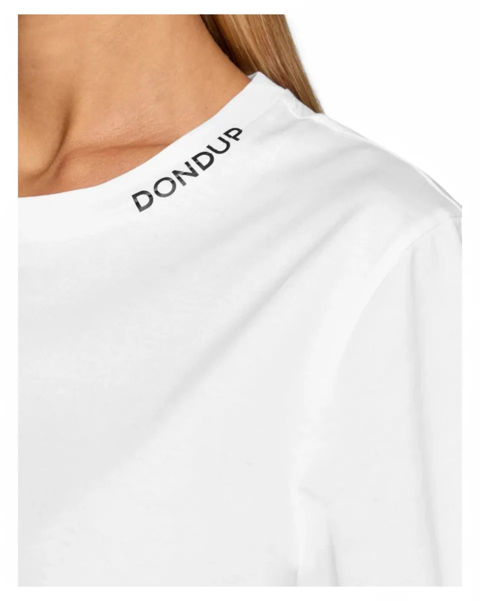 T-shirt Girocollo Regular in Jersey-Dondup-T-shirt-Vittorio Citro Boutique