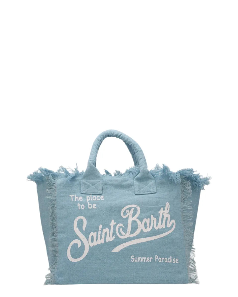 Borsa tote Vanity in lino-Borse a spalla-Mc2 Saint Barth-Vittorio Citro Boutique