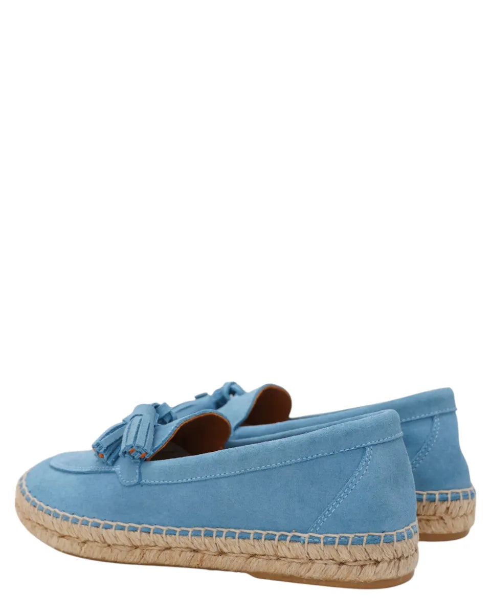 Mocassini Borlas artigianale in pelle e juta con campanellino-ABARCA-Mocassini-Vittorio Citro Boutique