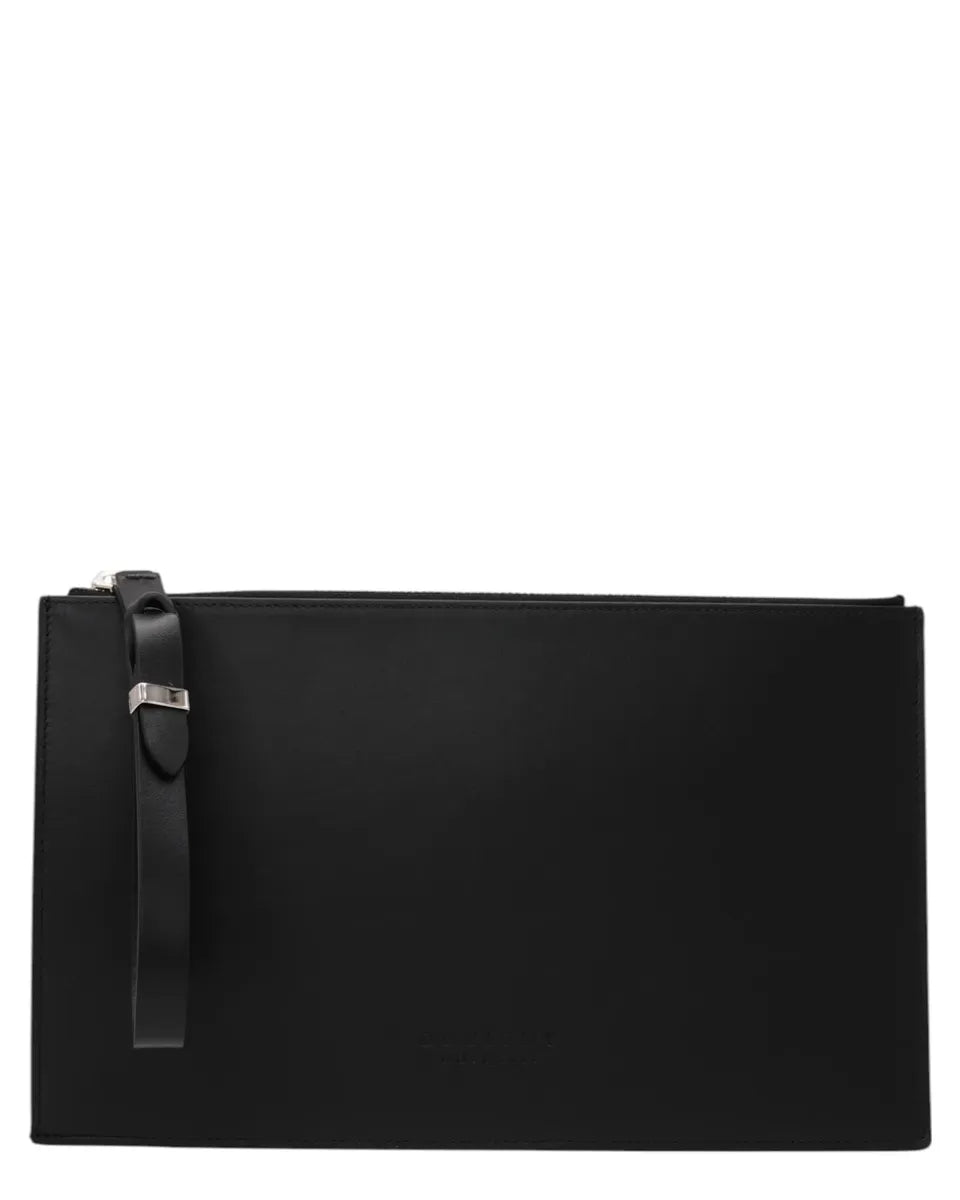 Busta in pelle Nobuckle con polsiera-Orciani-Pochette-Vittorio Citro Boutique