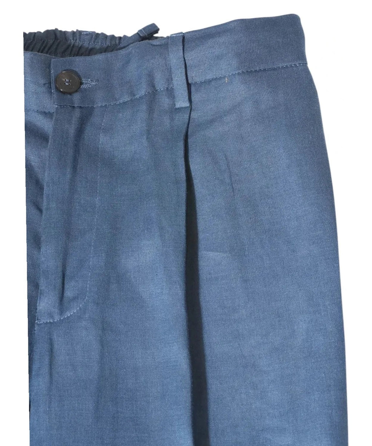 Pantaloni Denny in Lino Made in Italy-Michael Coal-Pantaloni-Vittorio Citro Boutique