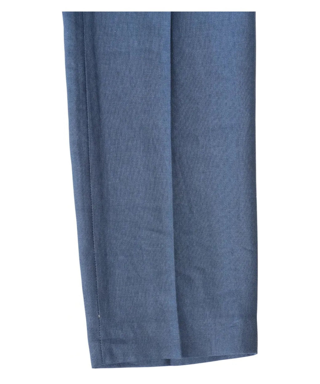 Pantaloni Denny in Lino Made in Italy-Michael Coal-Pantaloni-Vittorio Citro Boutique