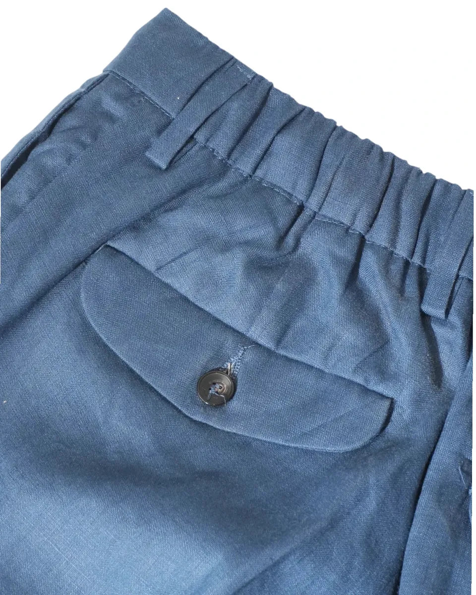 Pantaloni Denny in Lino Made in Italy-Michael Coal-Pantaloni-Vittorio Citro Boutique