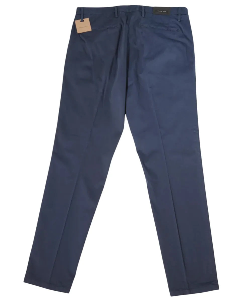 Pantaloni Brad in Cotone Elasticizzato-Michael Coal-Pantaloni-Vittorio Citro Boutique
