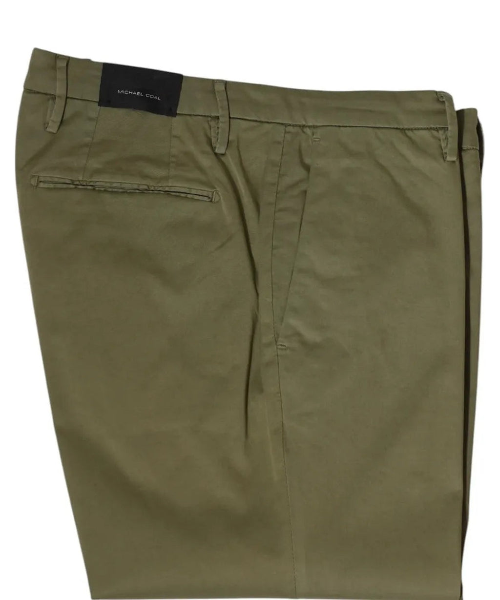 Pantaloni Brad in Cotone Elasticizzato-Michael Coal-Pantaloni-Vittorio Citro Boutique