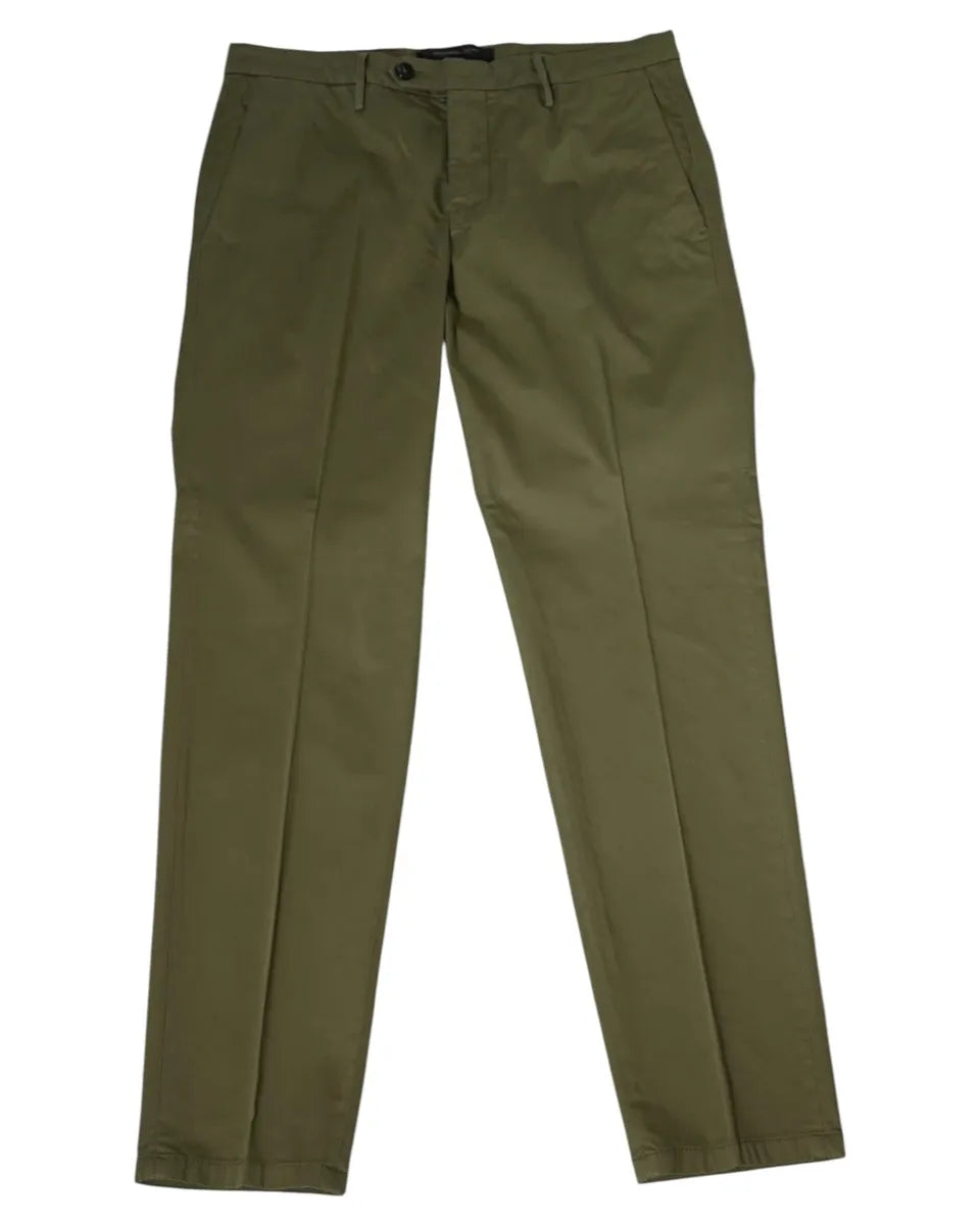 Pantaloni Brad in Cotone Elasticizzato-Michael Coal-Pantaloni-Vittorio Citro Boutique