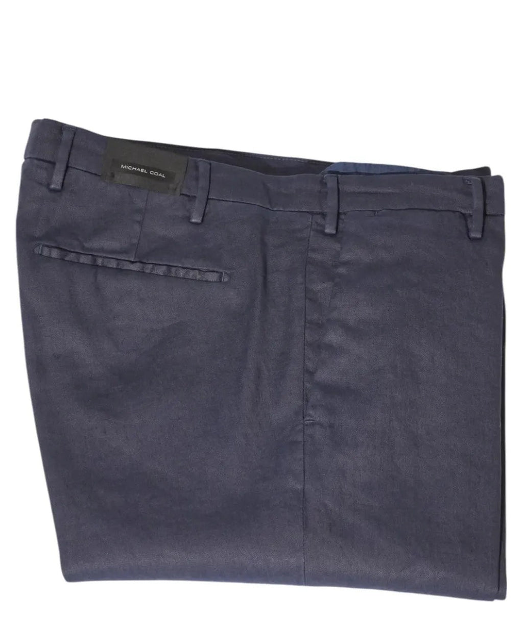 Pantalone Brad misto lino-Michael Coal-Pantaloni-Vittorio Citro Boutique