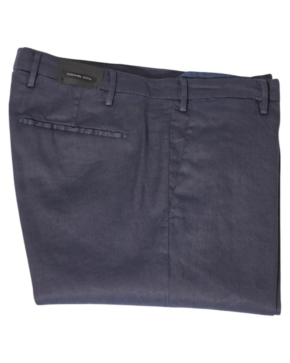 Pantalone Brad misto lino-Michael Coal-Pantaloni-Vittorio Citro Boutique