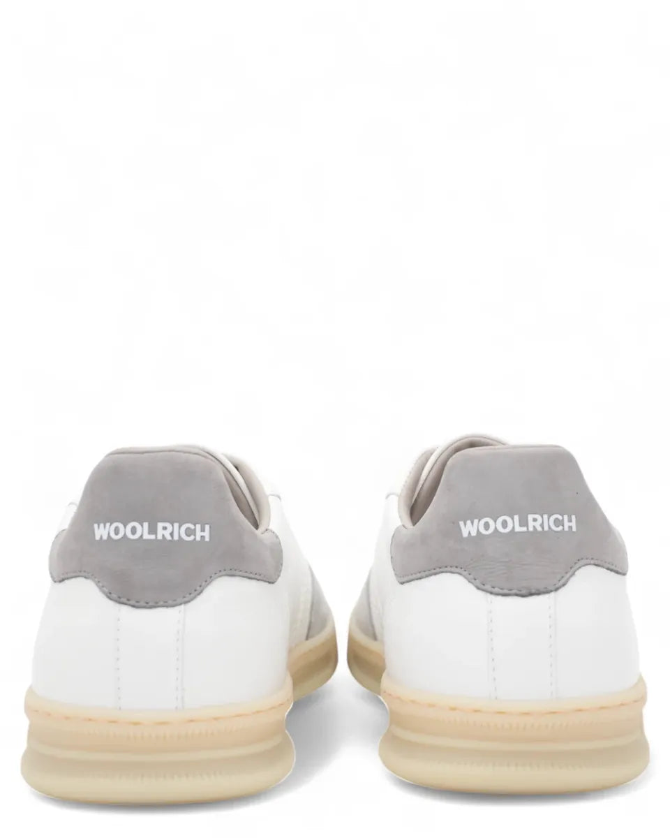 Sneakers Double U.T in Nabuk e Seta-Woolrich-Sneakers-Vittorio Citro Boutique