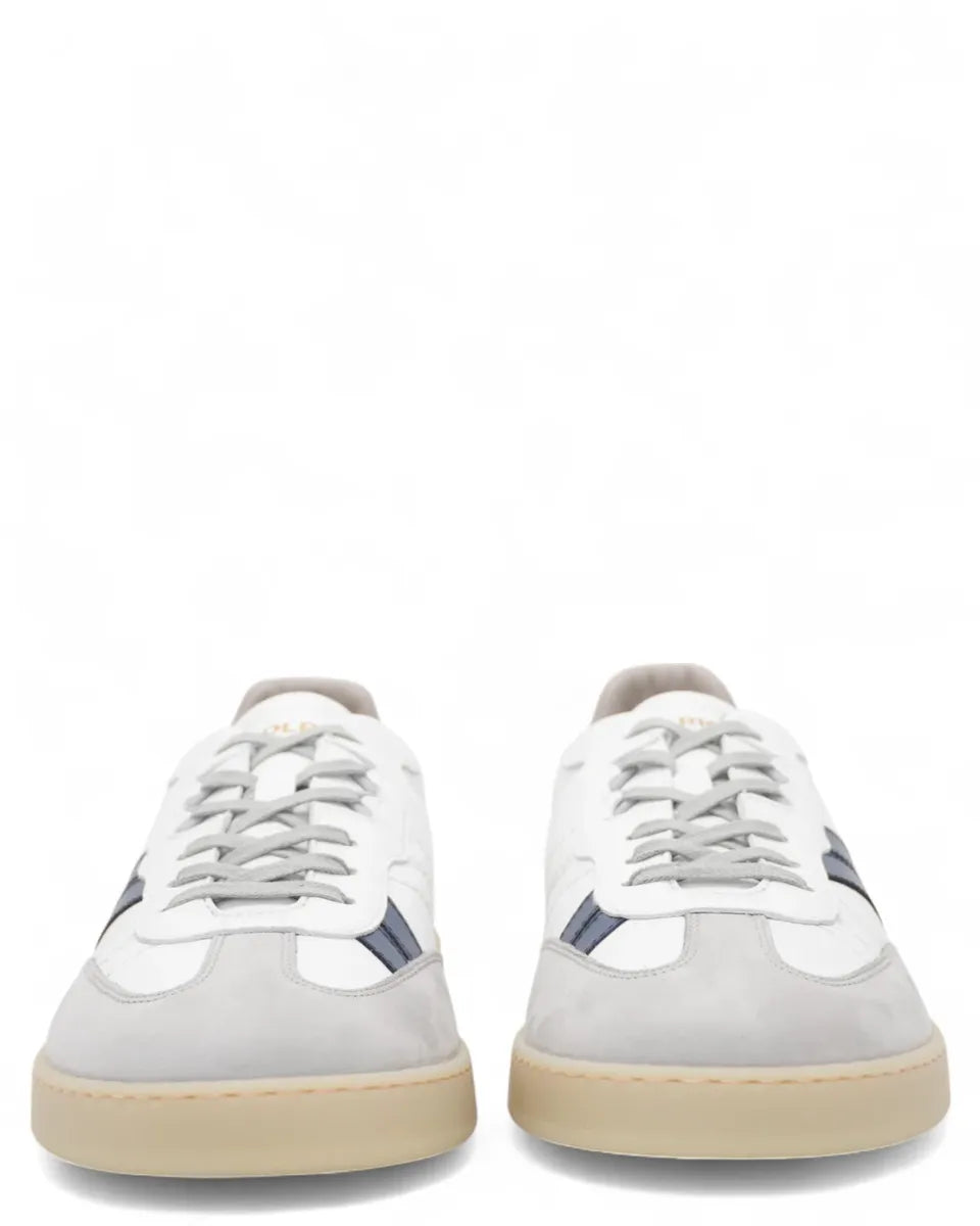 Sneakers Double U.T in Nabuk e Seta-Woolrich-Sneakers-Vittorio Citro Boutique