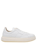 Sneakers Woolrich Arrow in Pelle Abrasivata Bianca-Woolrich-Sneakers-Vittorio Citro Boutique