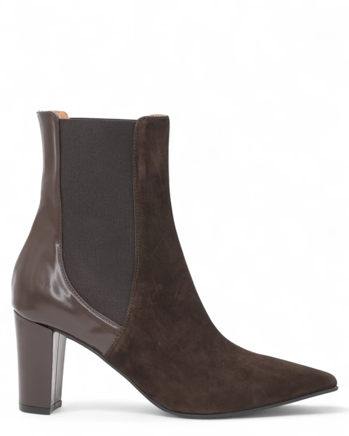 Stivaletti in pelle e camoscio-Vittorio Citro-Stivali-Vittorio Citro Boutique