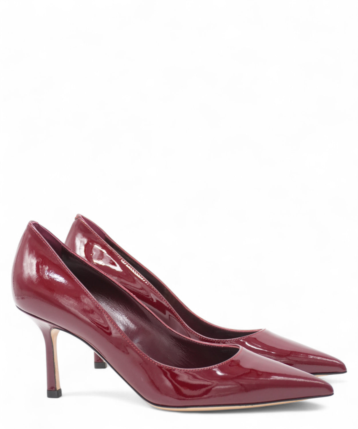 Décolleté eva Vernice Bordeaux Tacco 7.5cm-NINALILOU-Décolleté-Vittorio Citro Boutique