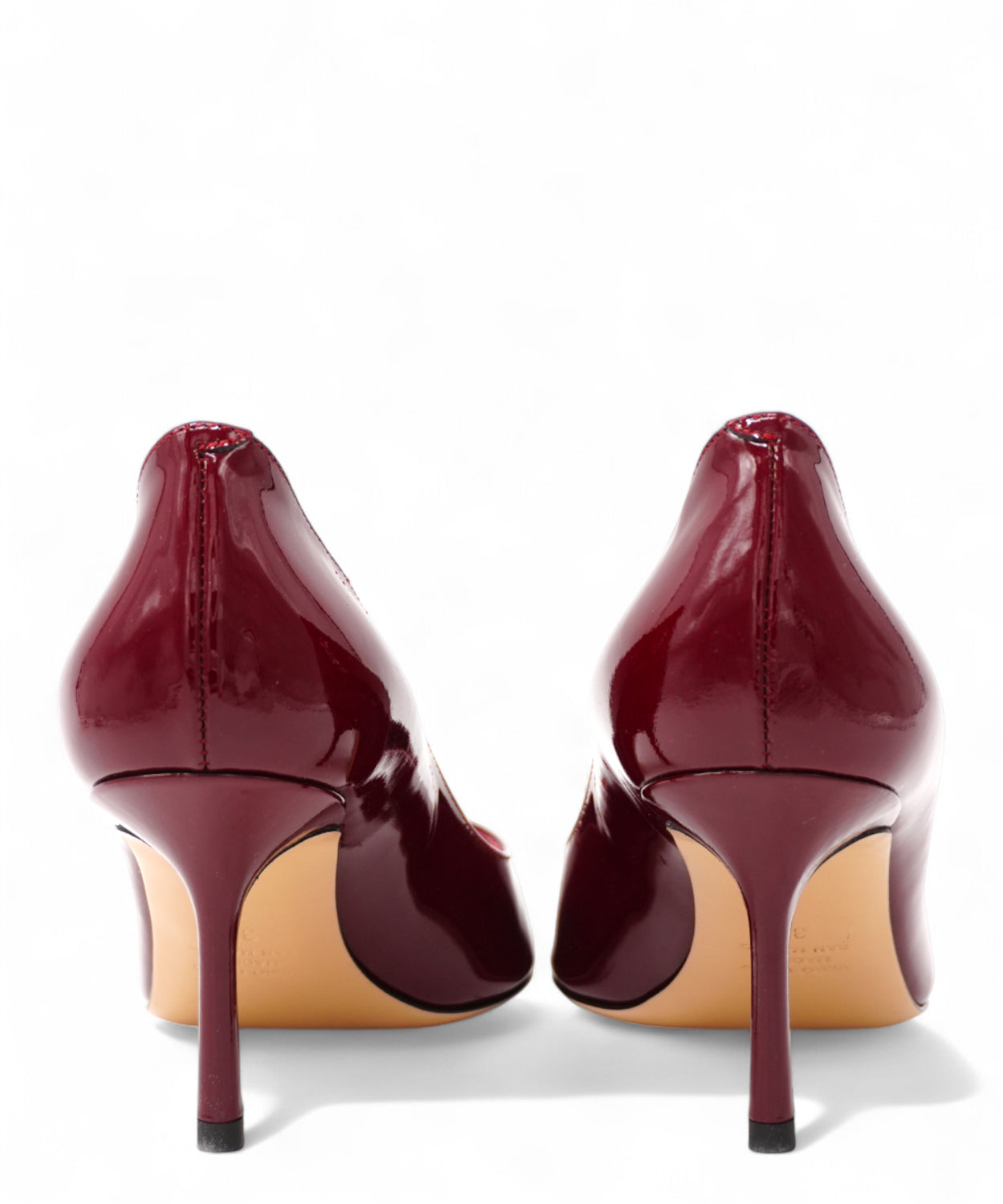 Décolleté eva Vernice Bordeaux Tacco 7.5cm-NINALILOU-Décolleté-Vittorio Citro Boutique