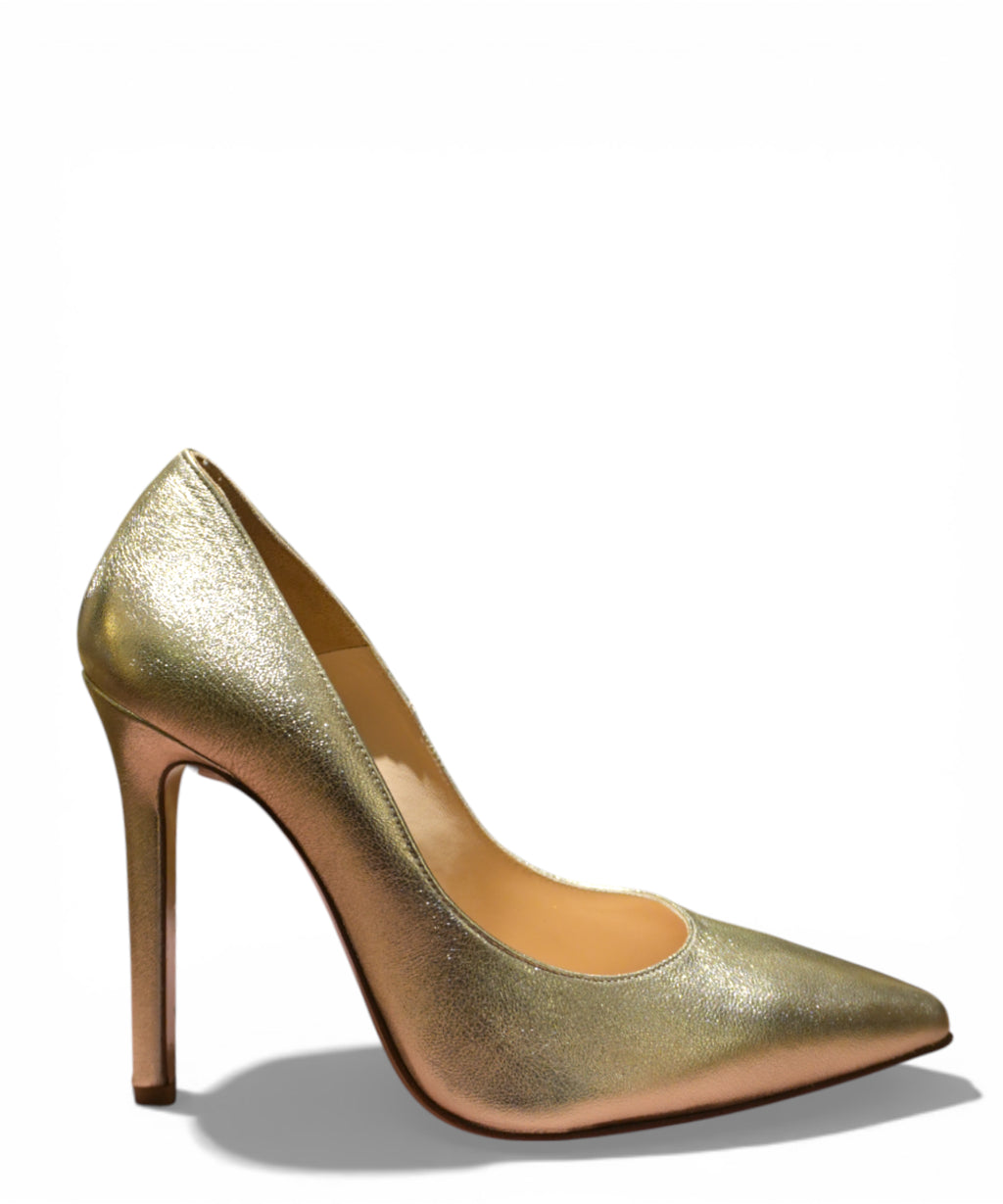 Women's Decollete Laminated Leather Giusy Flux