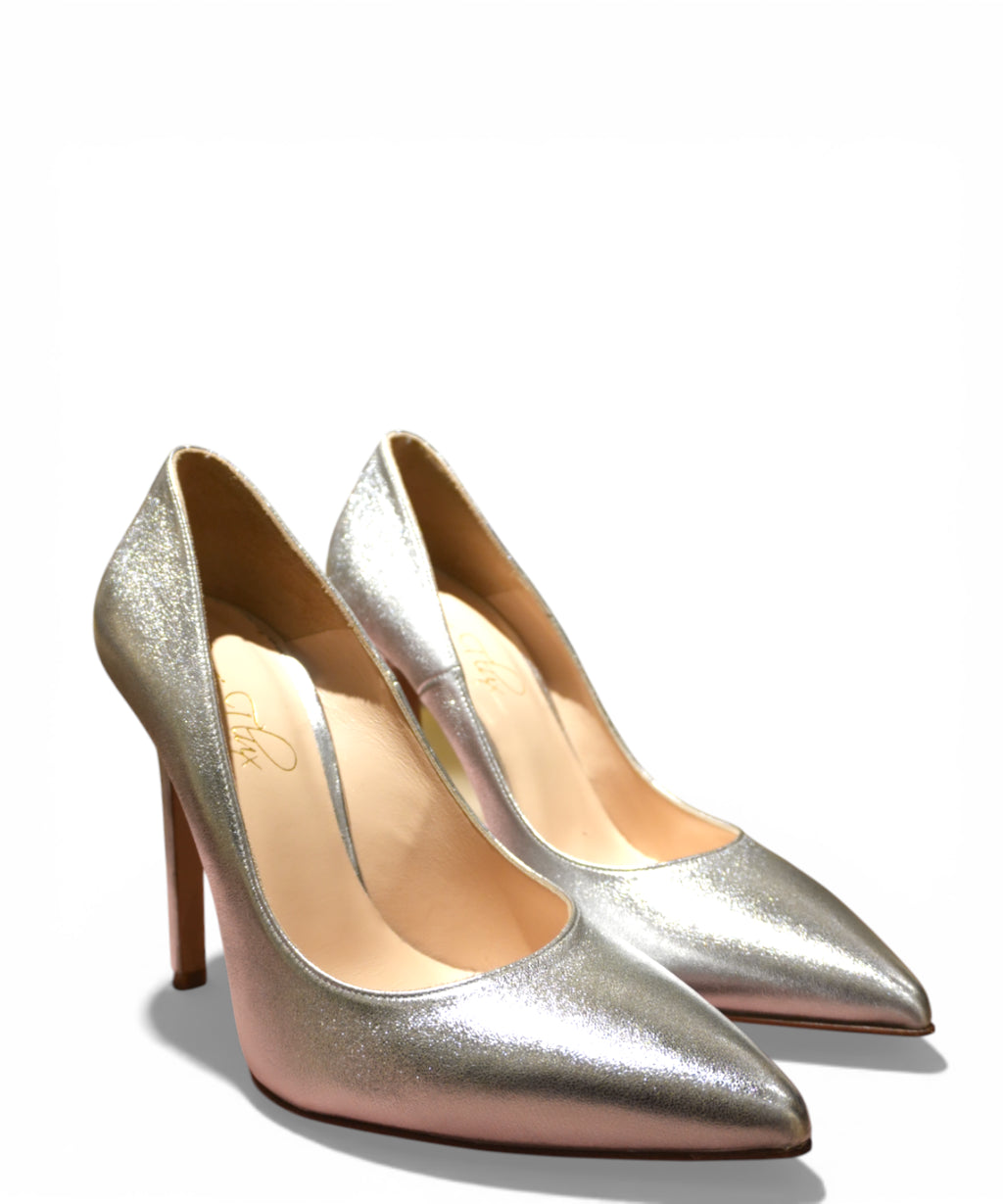 Women's Laminated Leather Pumps Giusy Flux