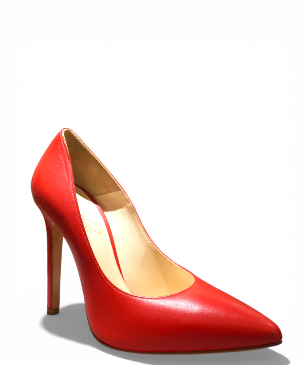 Giusy Flux Nappa Leather Pumps - 9 cm Heel