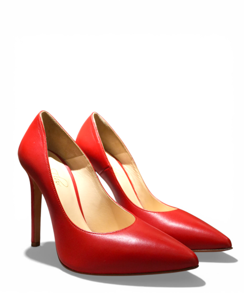 Giusy Flux Nappa Leather Pumps - 9 cm Heel