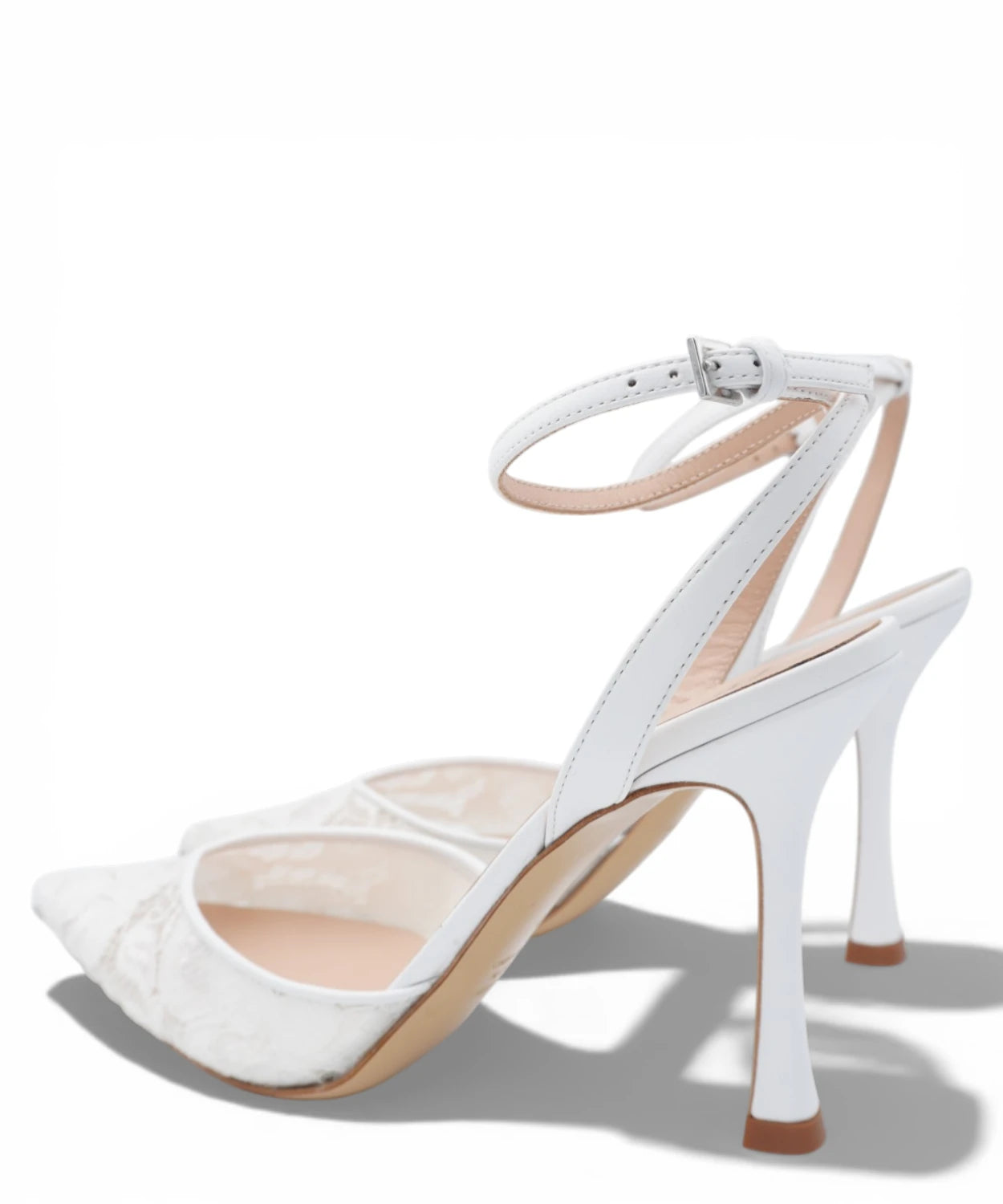 Scarpe Sposa Ninalilou Amy in Nappa Bianca