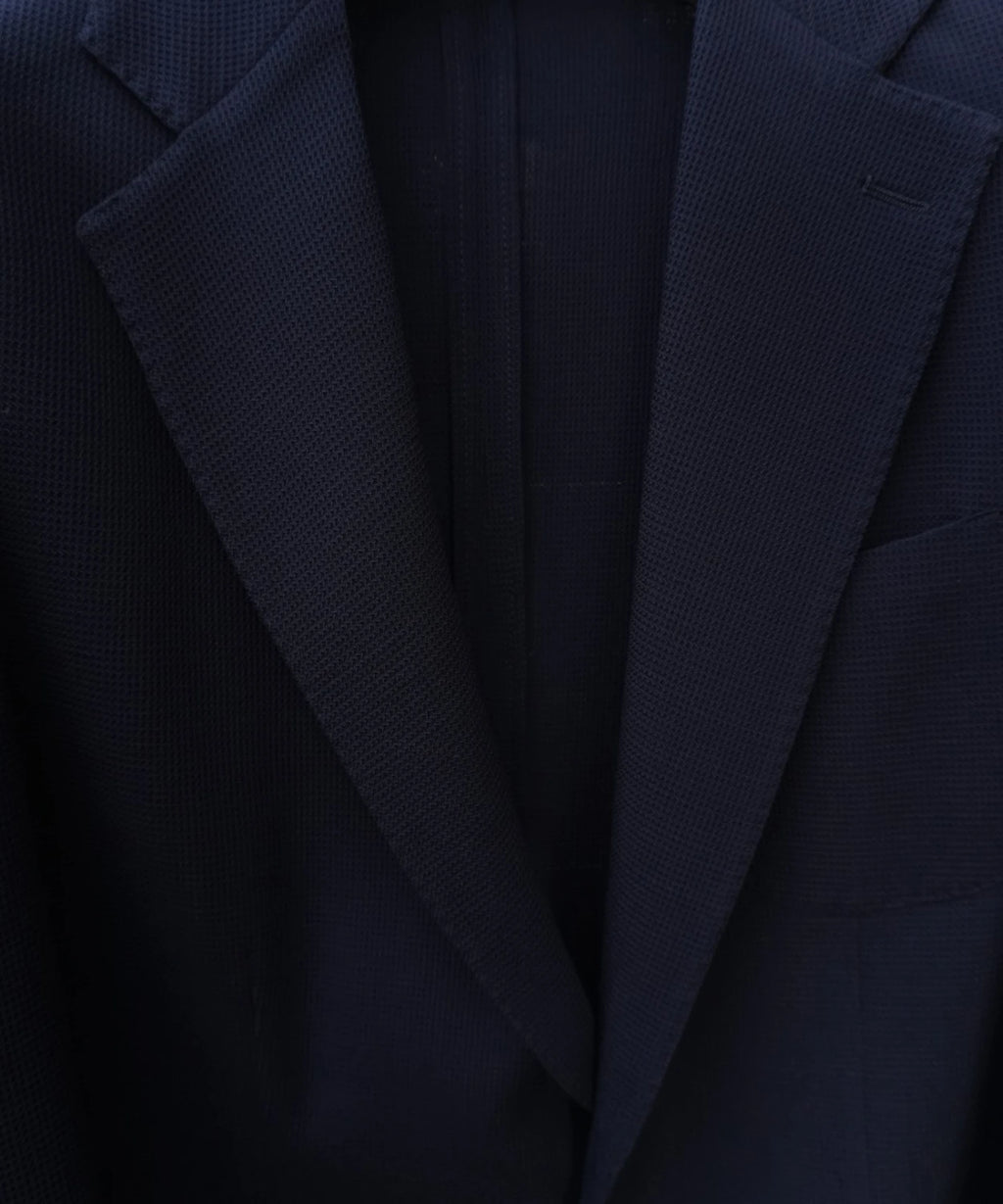 Men's Blue Super 120's Wool Jacket - Tailored Blazer