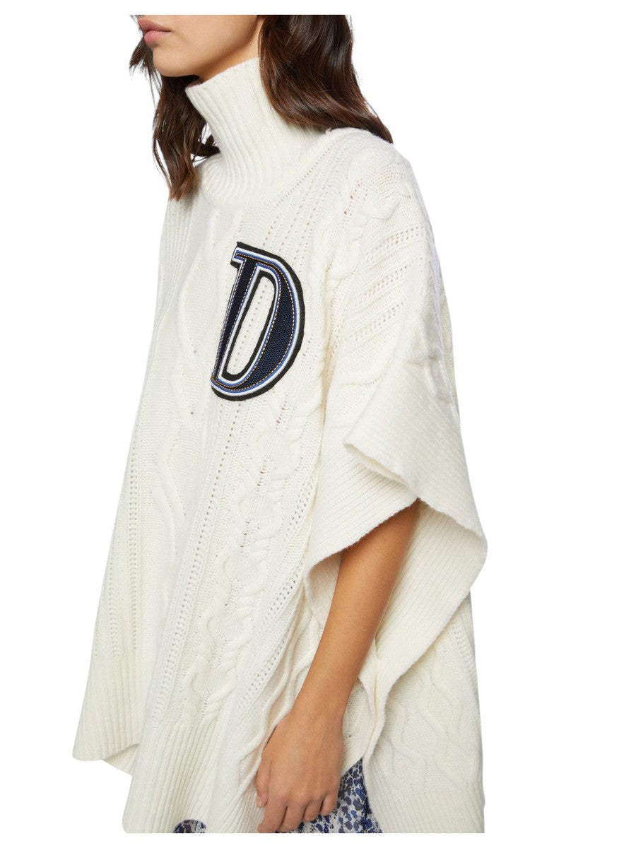Poncho in lana over-Maglieria-Dondup-Vittorio Citro Boutique