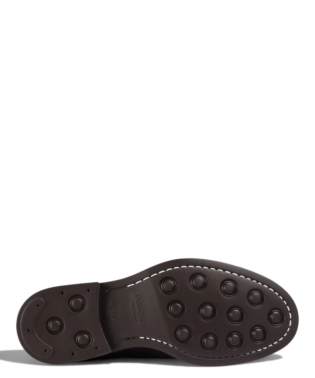 Stringata Derby in Suede di Vitello Elegante e Confortevole