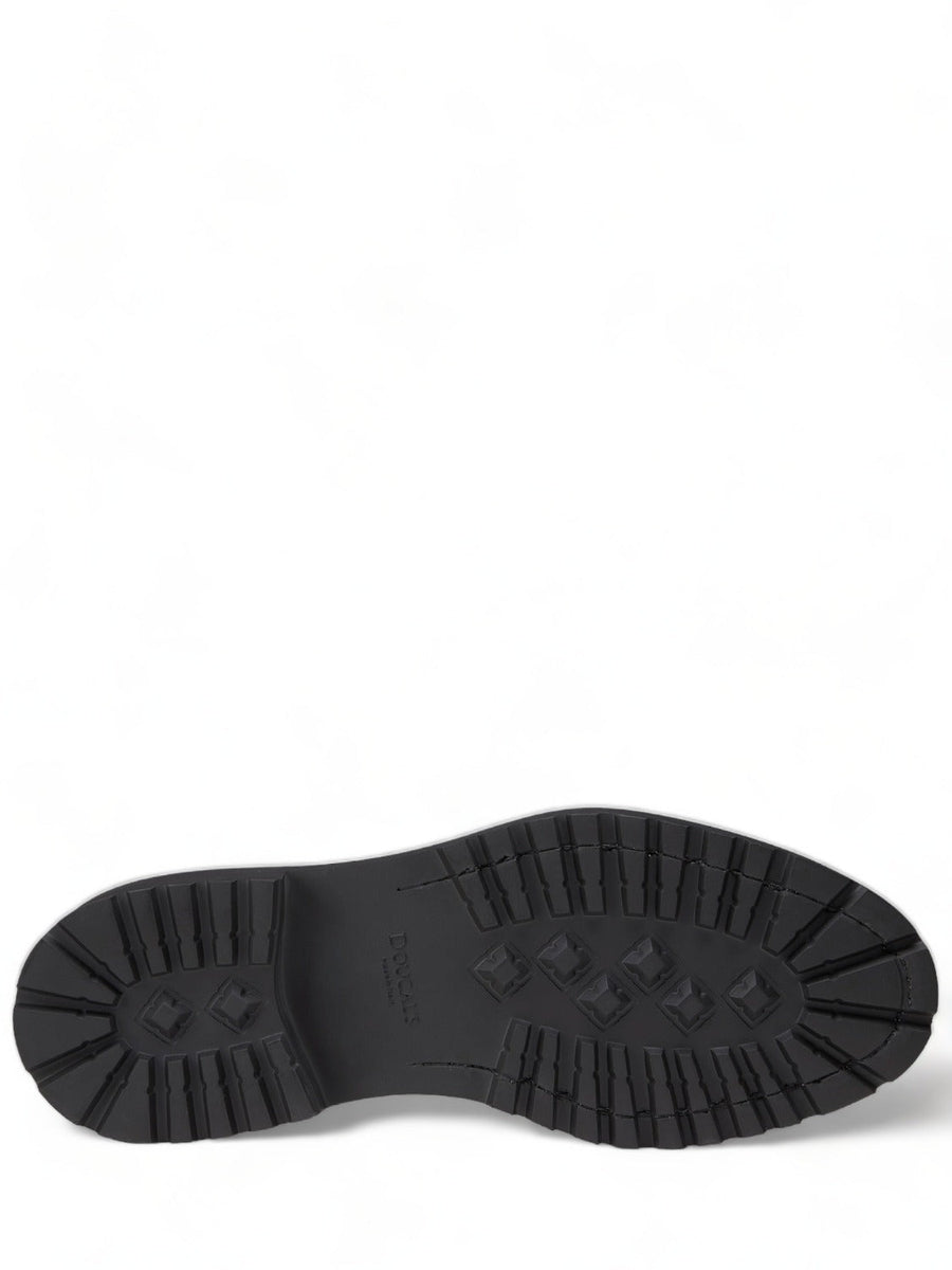 STRINGATA IN PELLE A DUE FORI-Doucal'S-Stringate-Vittorio Citro Boutique