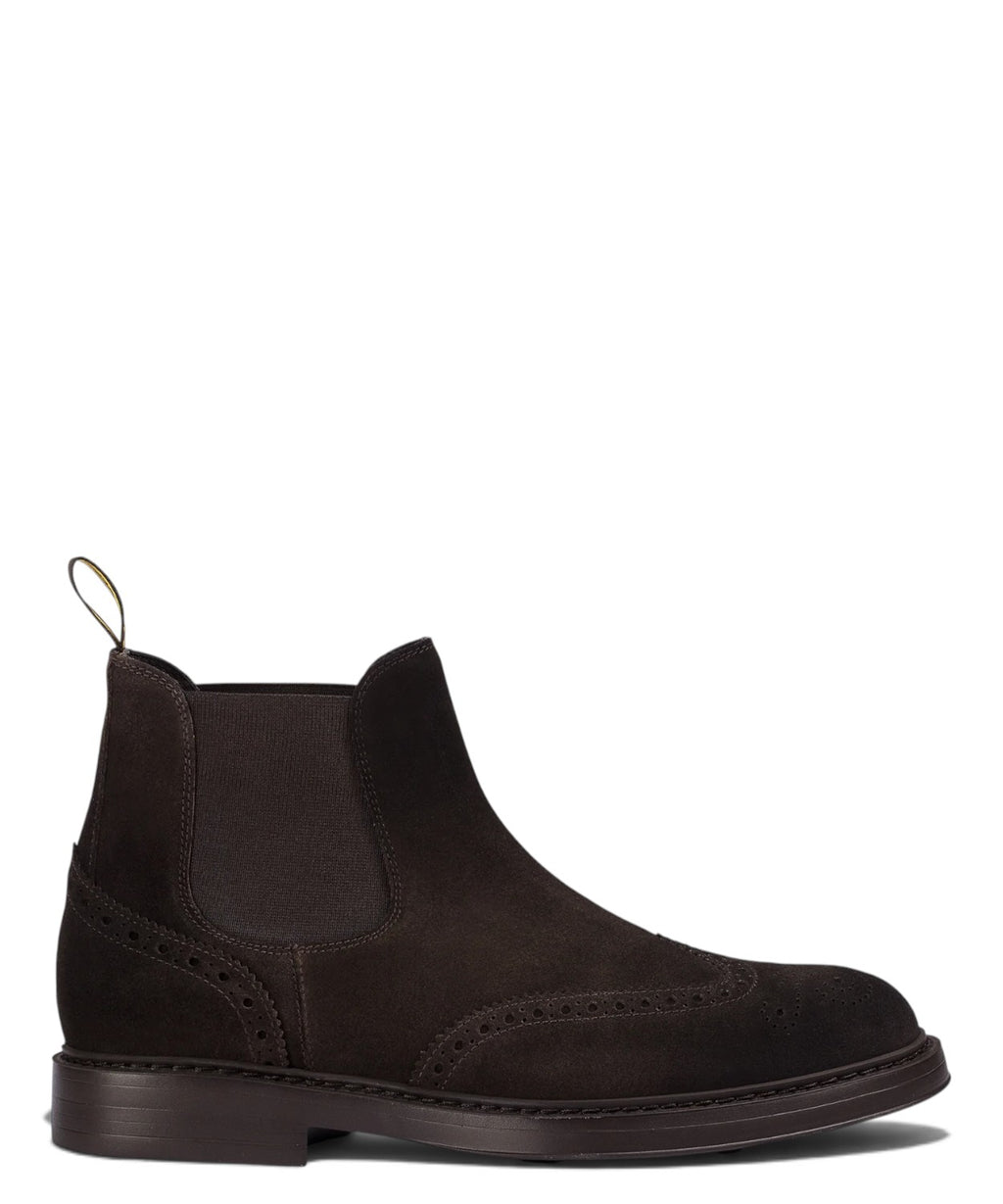 Stivaletto Uomo in Suede di Vitello Elegante e Versatile