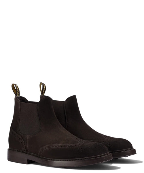 Stivaletto Uomo in Suede di Vitello Elegante e Versatile