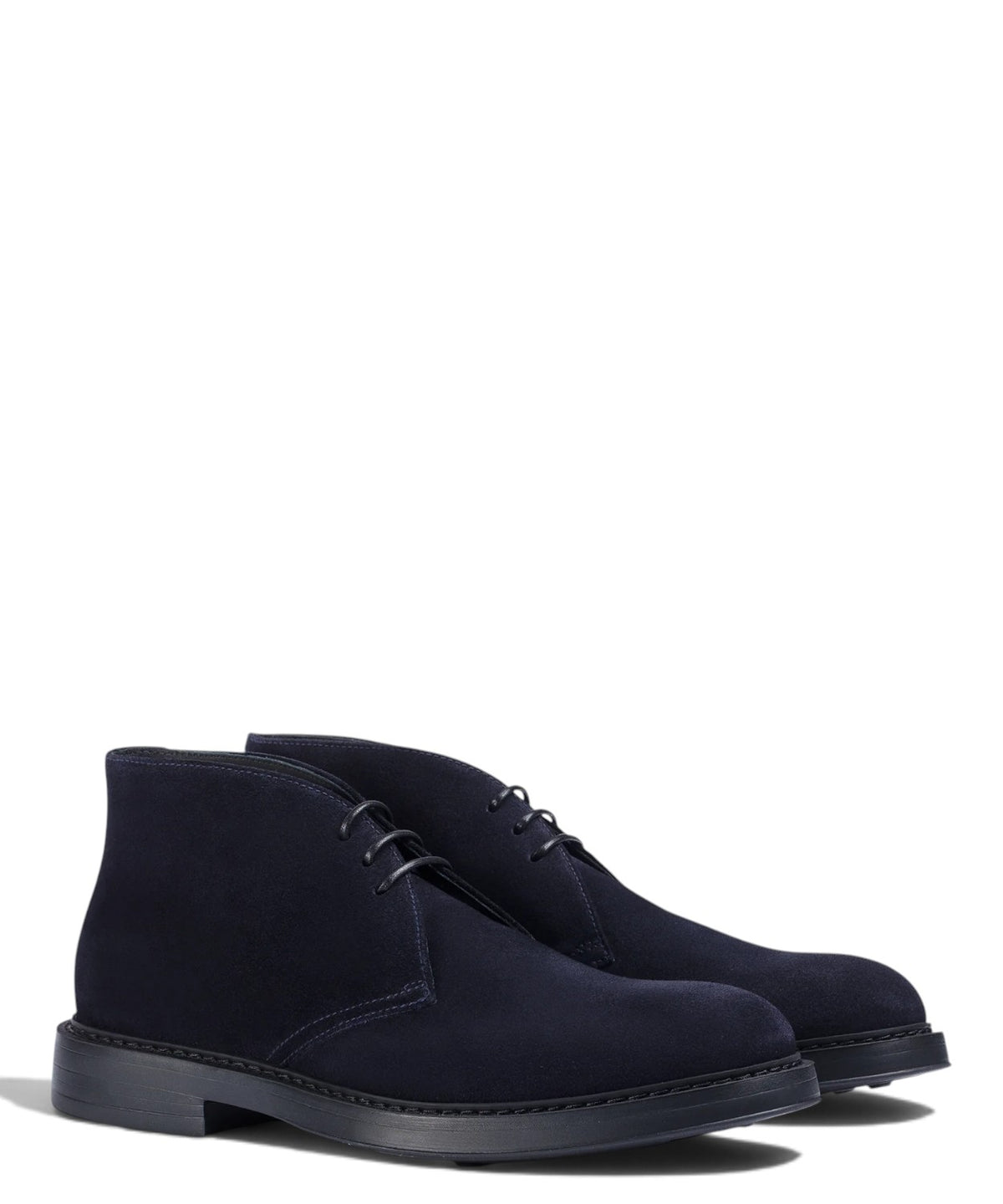 Herren Desert Boot mit Schnürung aus Veloursleder