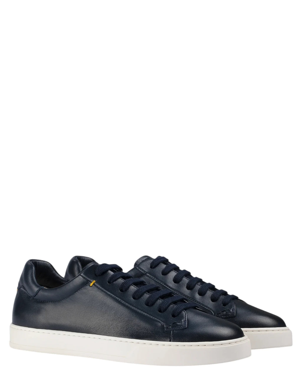 Heren sneakers van leer met memory foam - Made in Italy