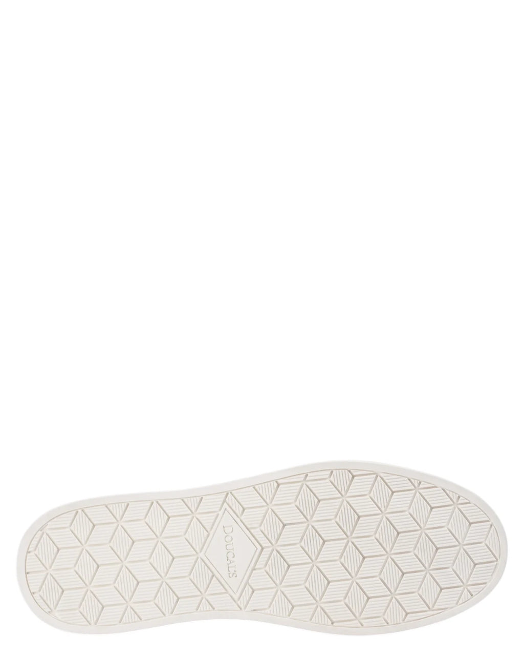 Men's White Leather Sneakers with Memory Foam - Made in Italy