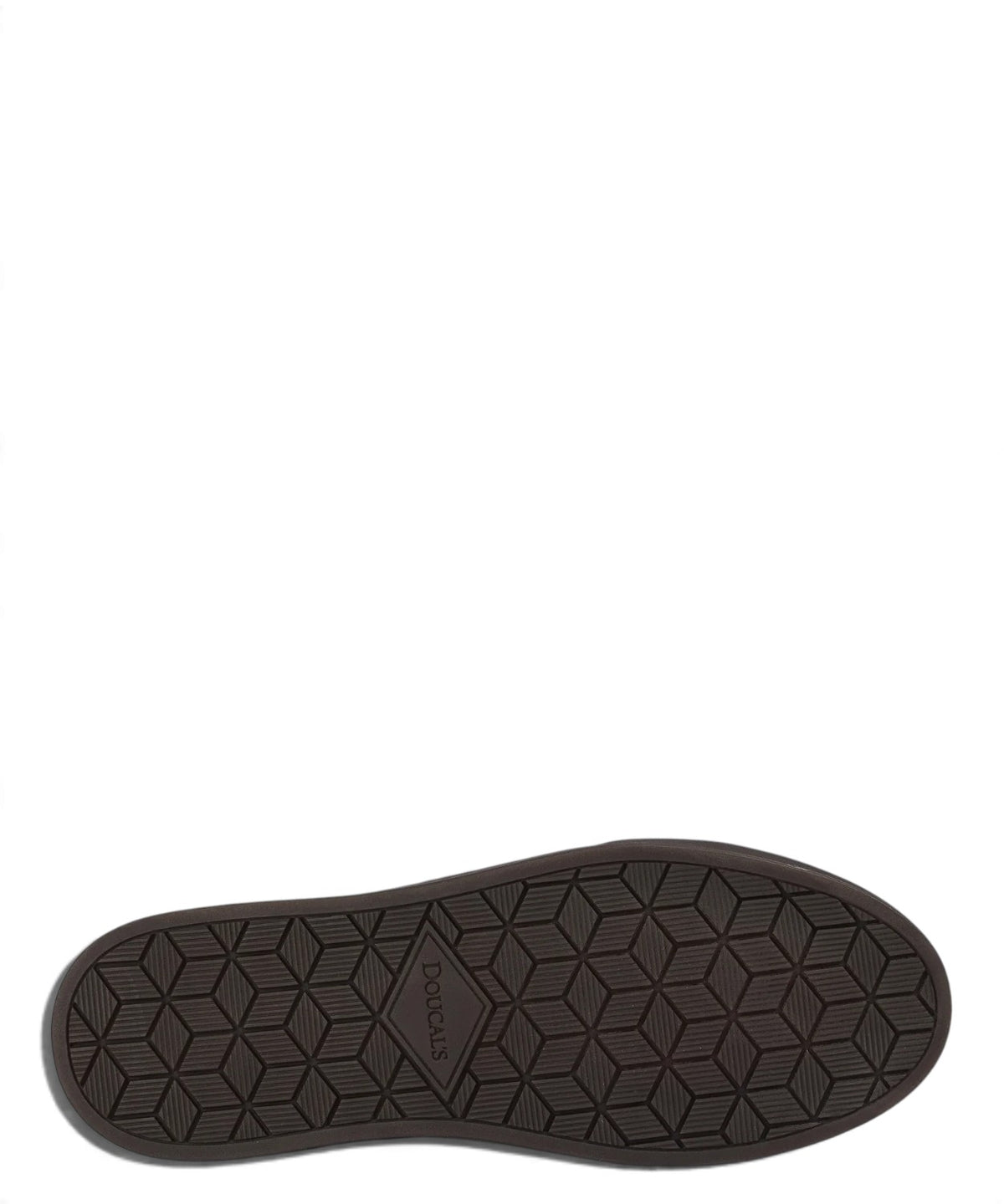 Herren-Sneaker aus aerografiertem dunkelbraunem Leder