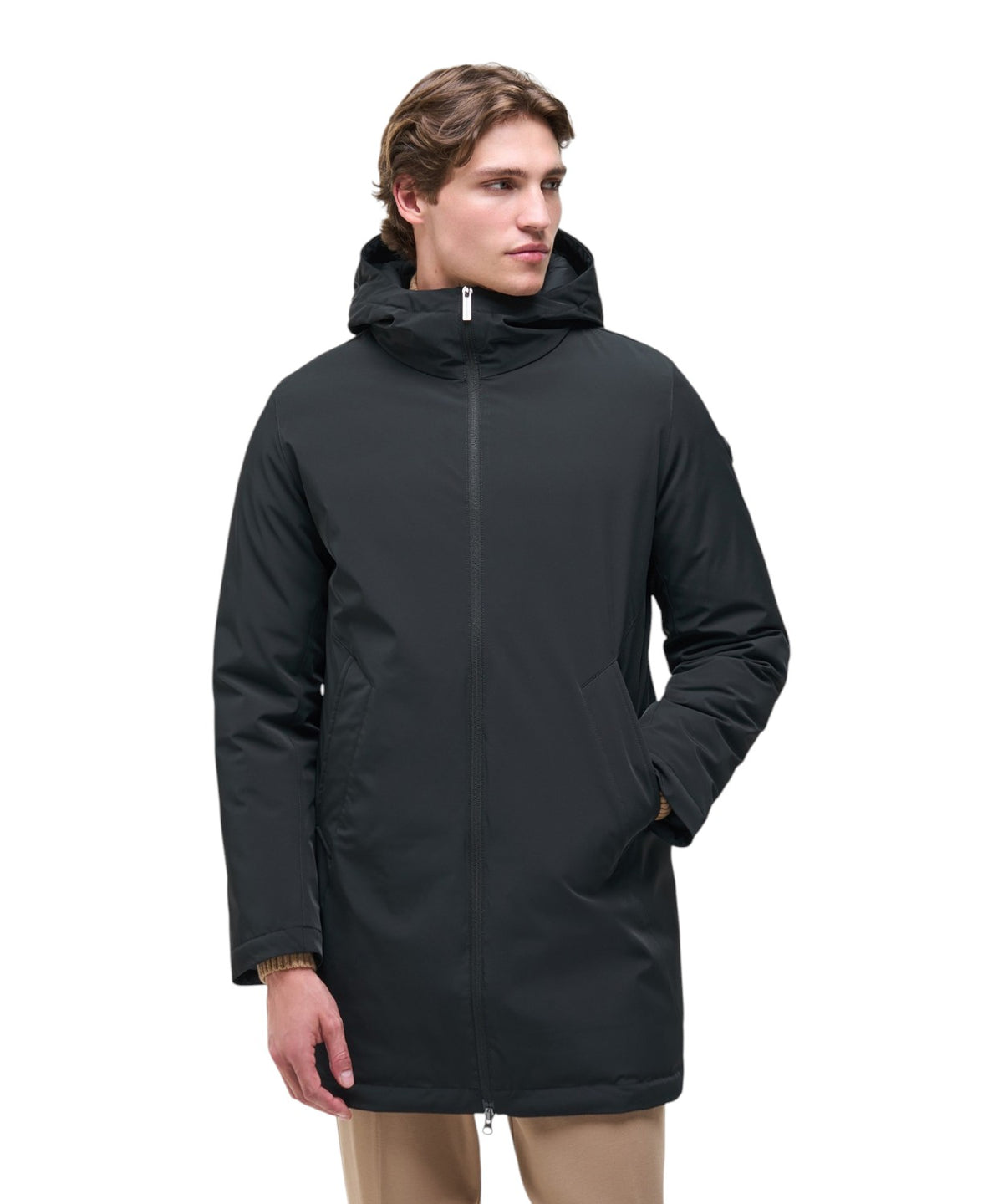 Piumino Lungo Uomo Colmar Originals Impermeabile Stretch