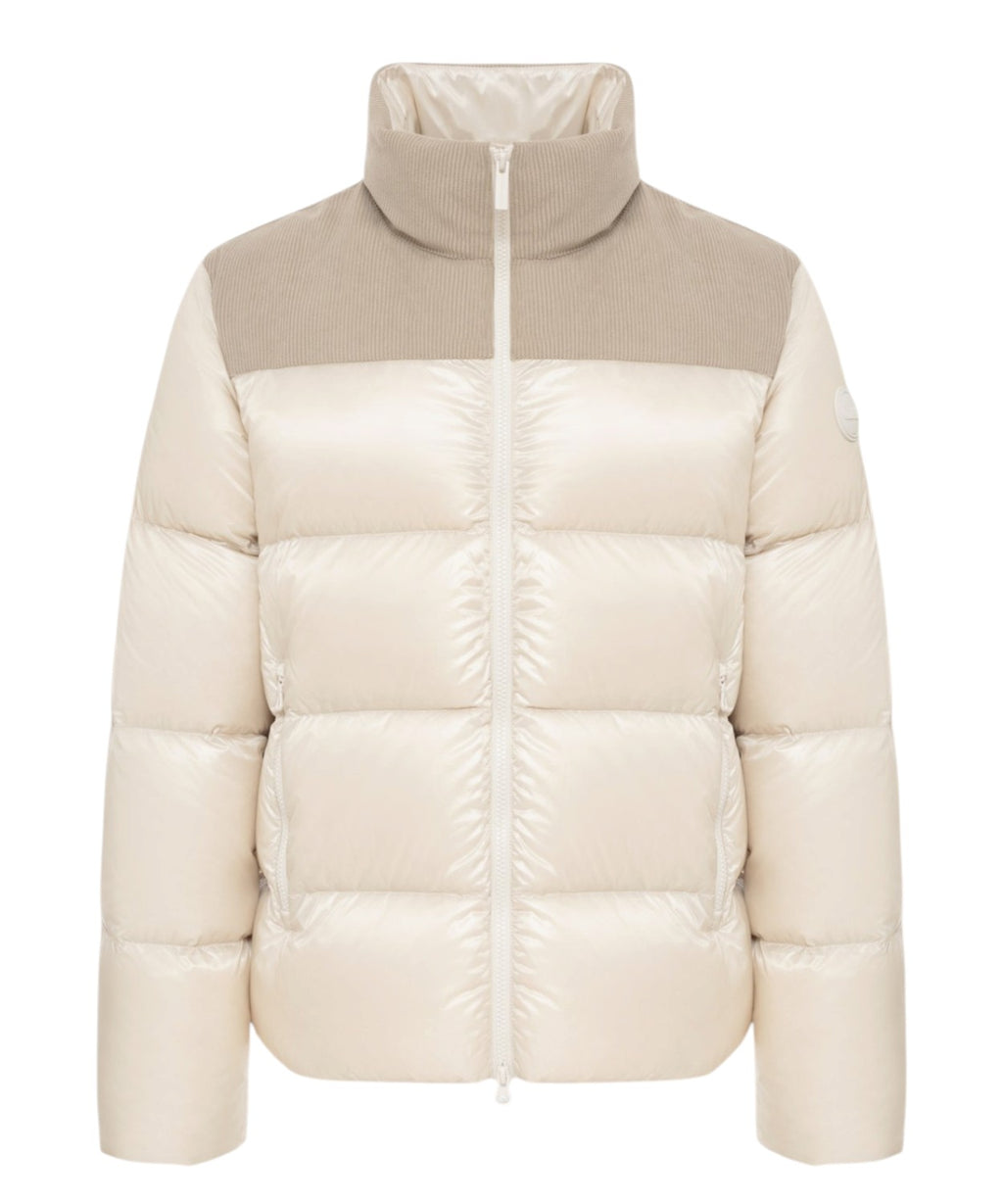 Colmar Originals Herren-Daunenjacke mit Samteinsätzen
