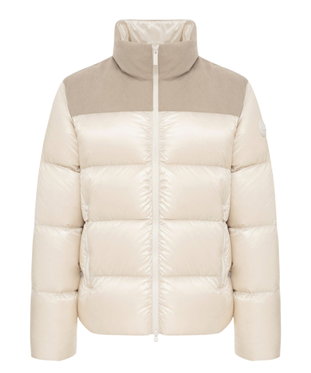 Colmar Originals Herren-Daunenjacke mit Samteinsätzen