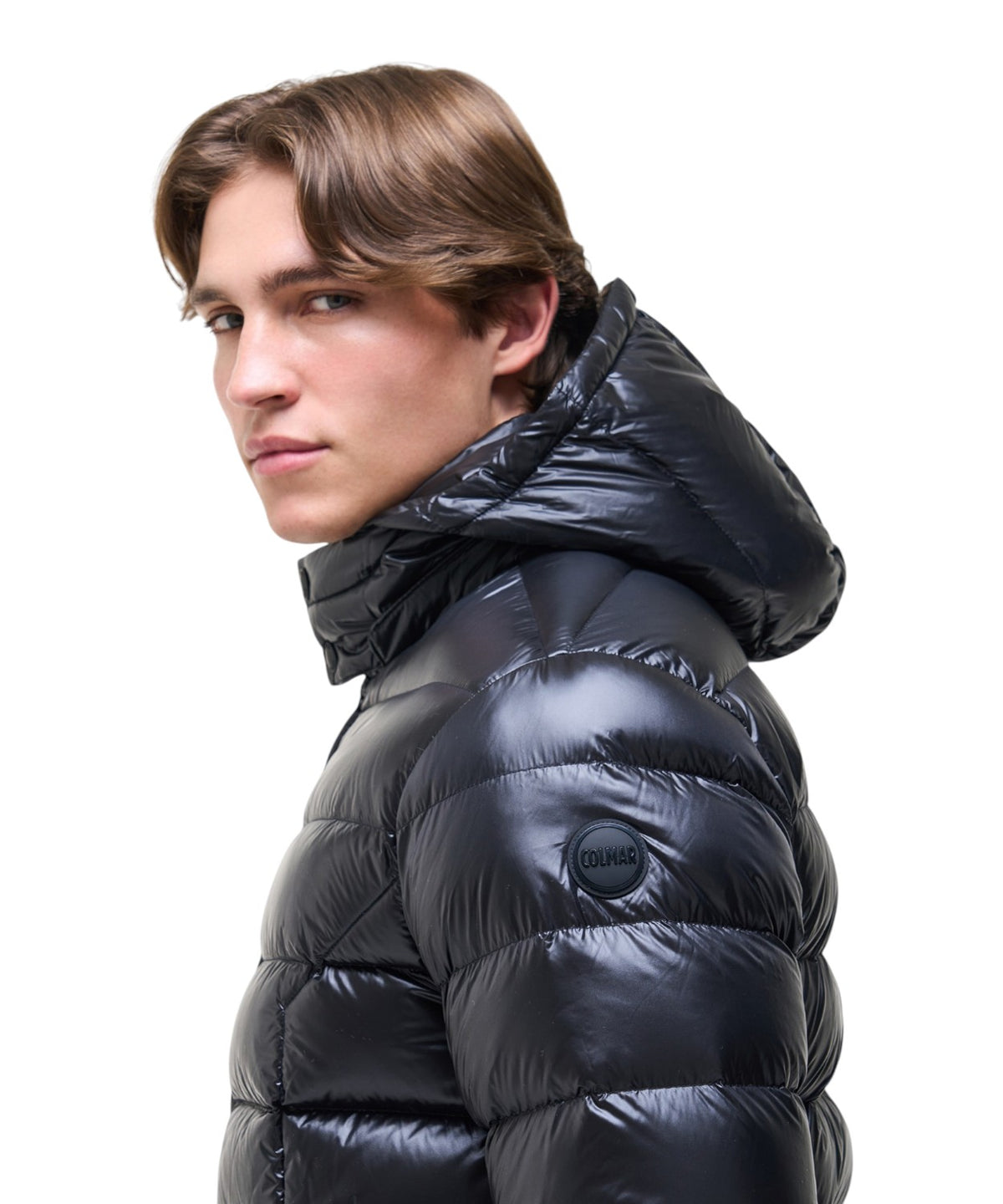 Piumino Colmar Originals Lucido con Cappuccio Staccabile