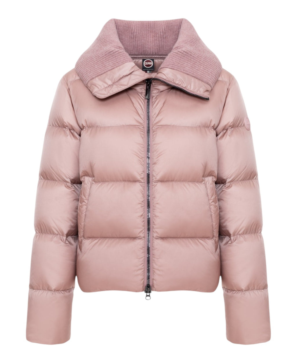 Piumino Donna Colmar Originals Crop con Collo Ampio