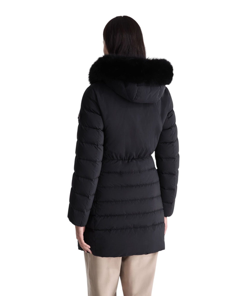 Seriola ML 06 Fur Plumífero largo con piel de zorro