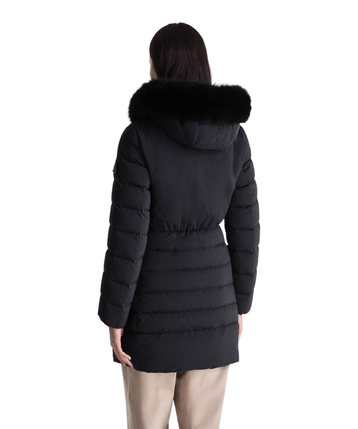 Seriola ML 06 Fur Plumífero largo con piel de zorro
