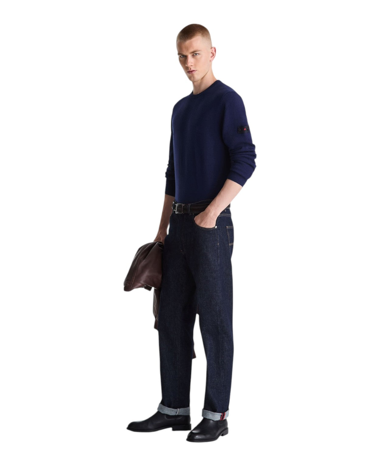 Pullover Uomo Misto Lana Peuterey New Marlon NC