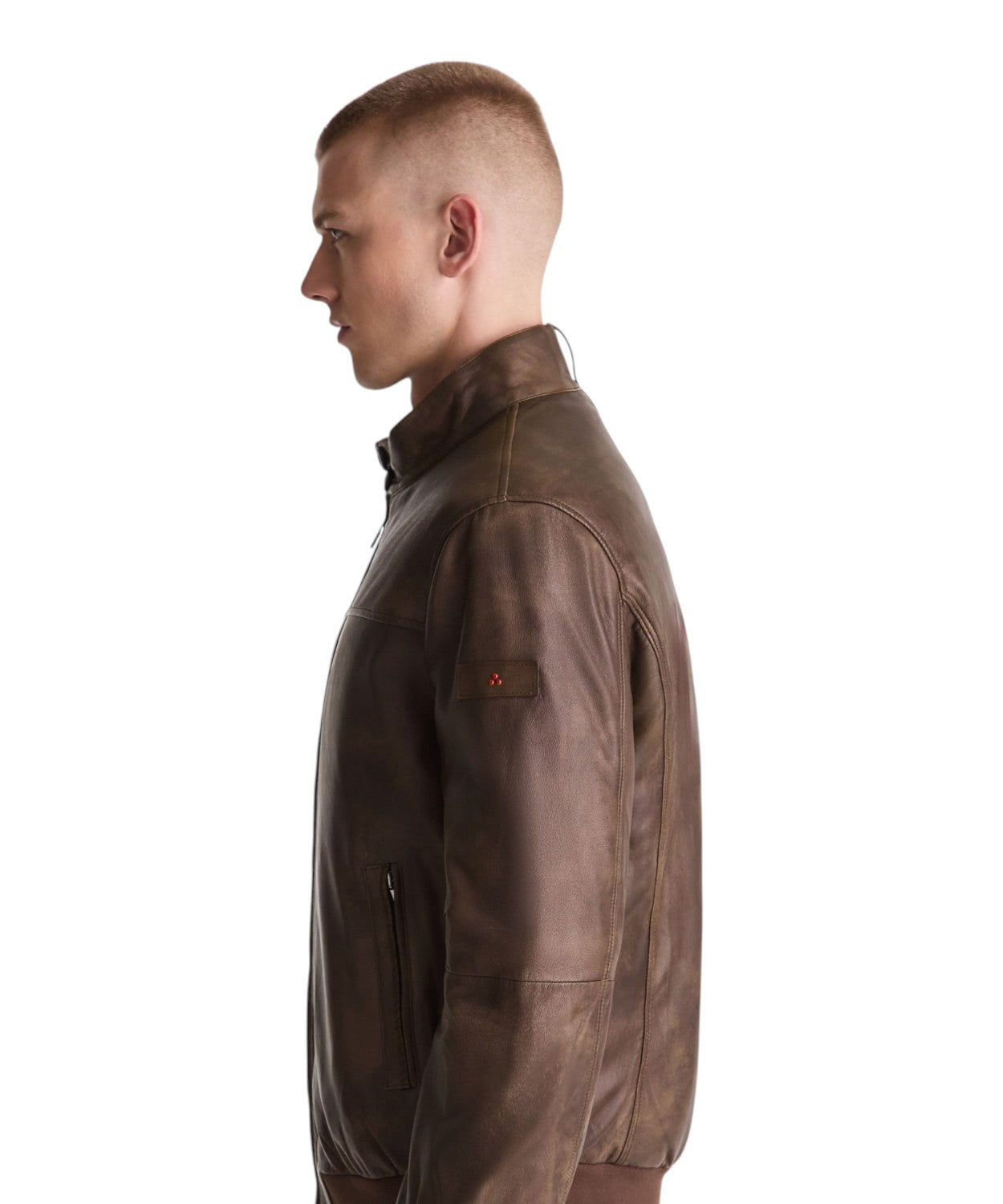 Peuterey Fionia TT: bomber uomo pelle effetto vintage