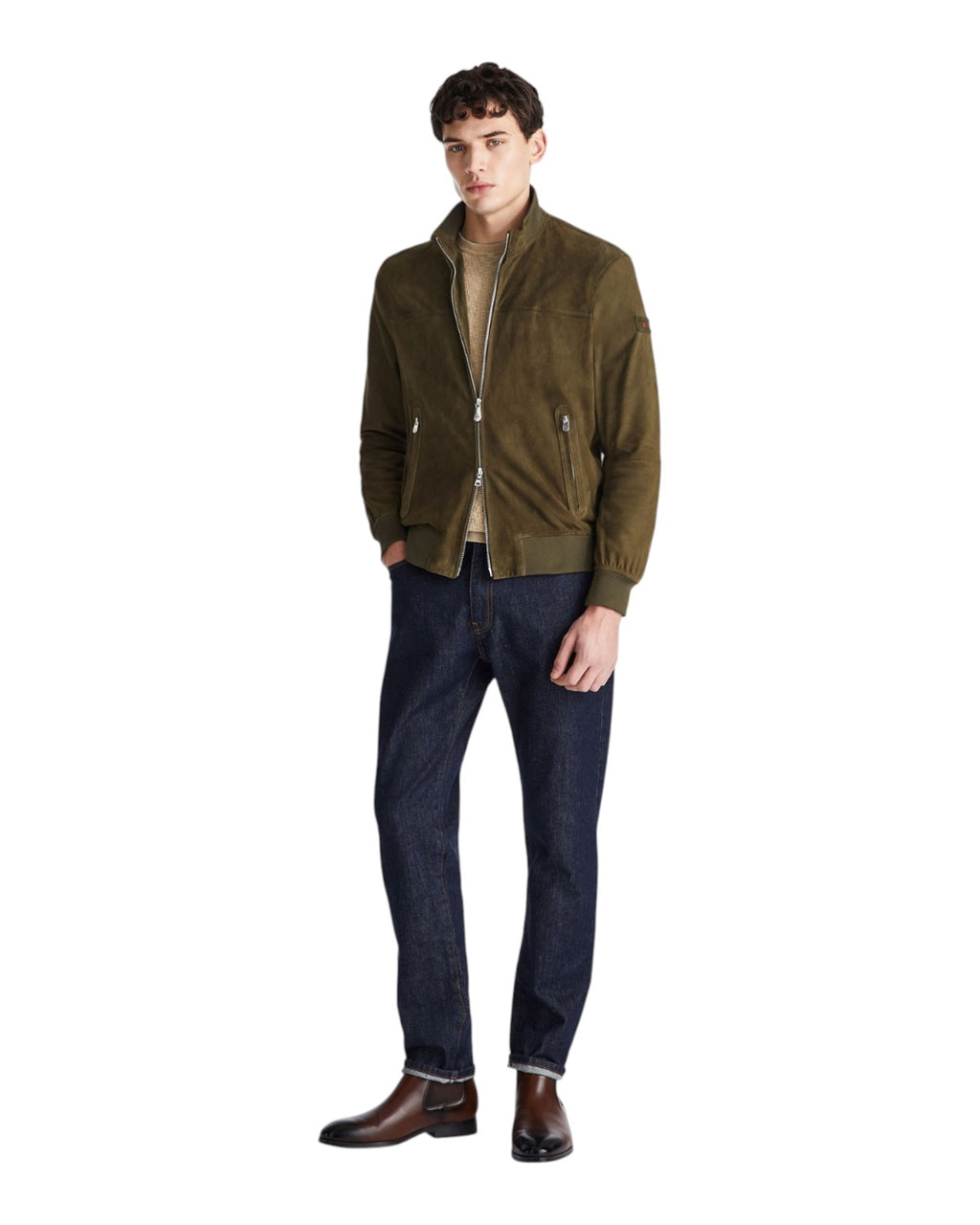 Giacca Uomo Peuterey Sand Suede PE 08