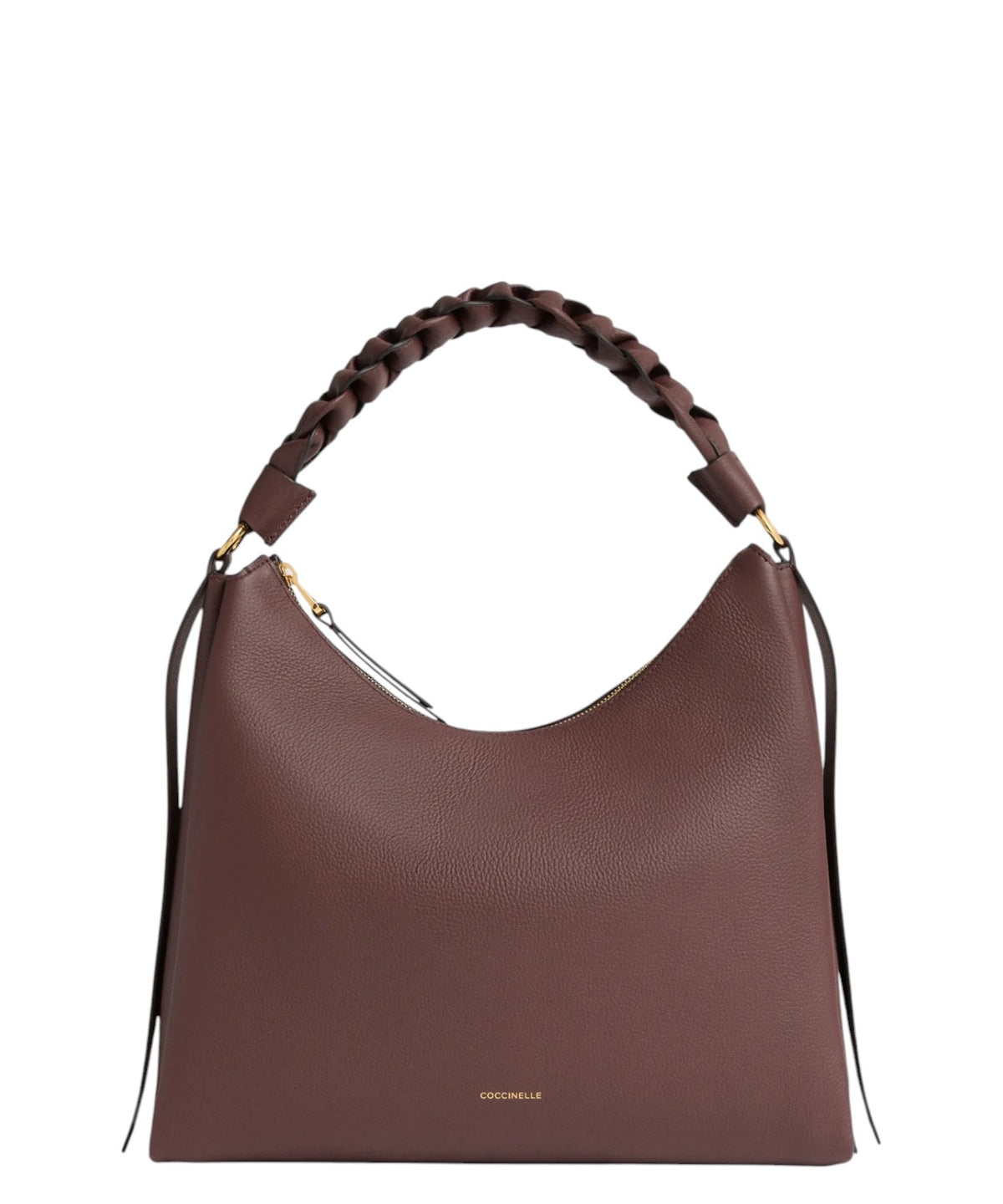 Bolso Boheme Medium de piel Double con asa trenzada